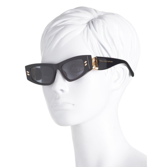 STELLA MCCARTNEY Black 52mm Square Sunglasses - Picture 2 of 2